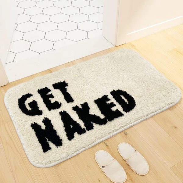 Fluffy Bathroom Bathmat Rug - Image 2