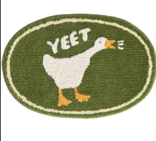 Funny Fluffy Non-Slip Duck Bath Mat – Cute Bathroom Decor with Soft Comfort - Image 5