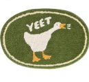 Funny Fluffy Non-Slip Duck Bath Mat – Cute Bathroom Decor with Soft Comfort