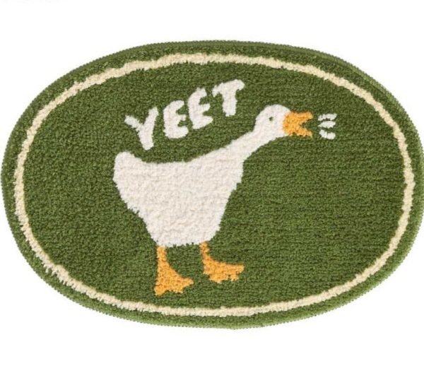 Funny Fluffy Non-Slip Duck Bath Mat – Cute Bathroom Decor with Soft Comfort - Image 7