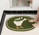 Funny Fluffy Non-Slip Duck Bath Mat – Cute Bathroom Decor with Soft Comfort
