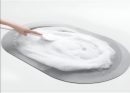 AquaSafe Bath Mat - Non-Slip, Super Absorbent, Quick-Drying Rubber Mat