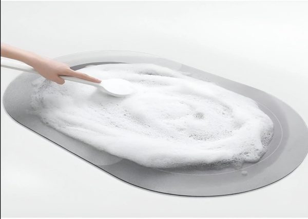 AquaSafe Bath Mat - Non-Slip, Super Absorbent, Quick-Drying Rubber Mat - Image 4