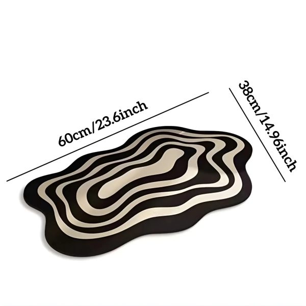 AquaSafe Bath Mat - Non-Slip, Super Absorbent, Quick-Drying Rubber Mat - Image 2