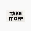 "Take It Off" Hand-Crafted Bath Mat