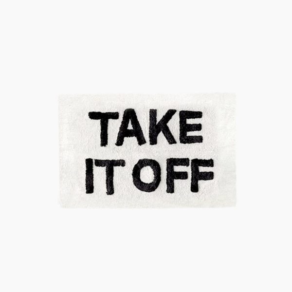 "Take It Off" Hand-Crafted Bath Mat - Image 9